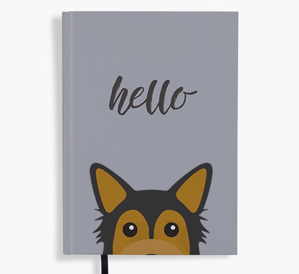 Hello: Personalised {breedFullName} Notebook