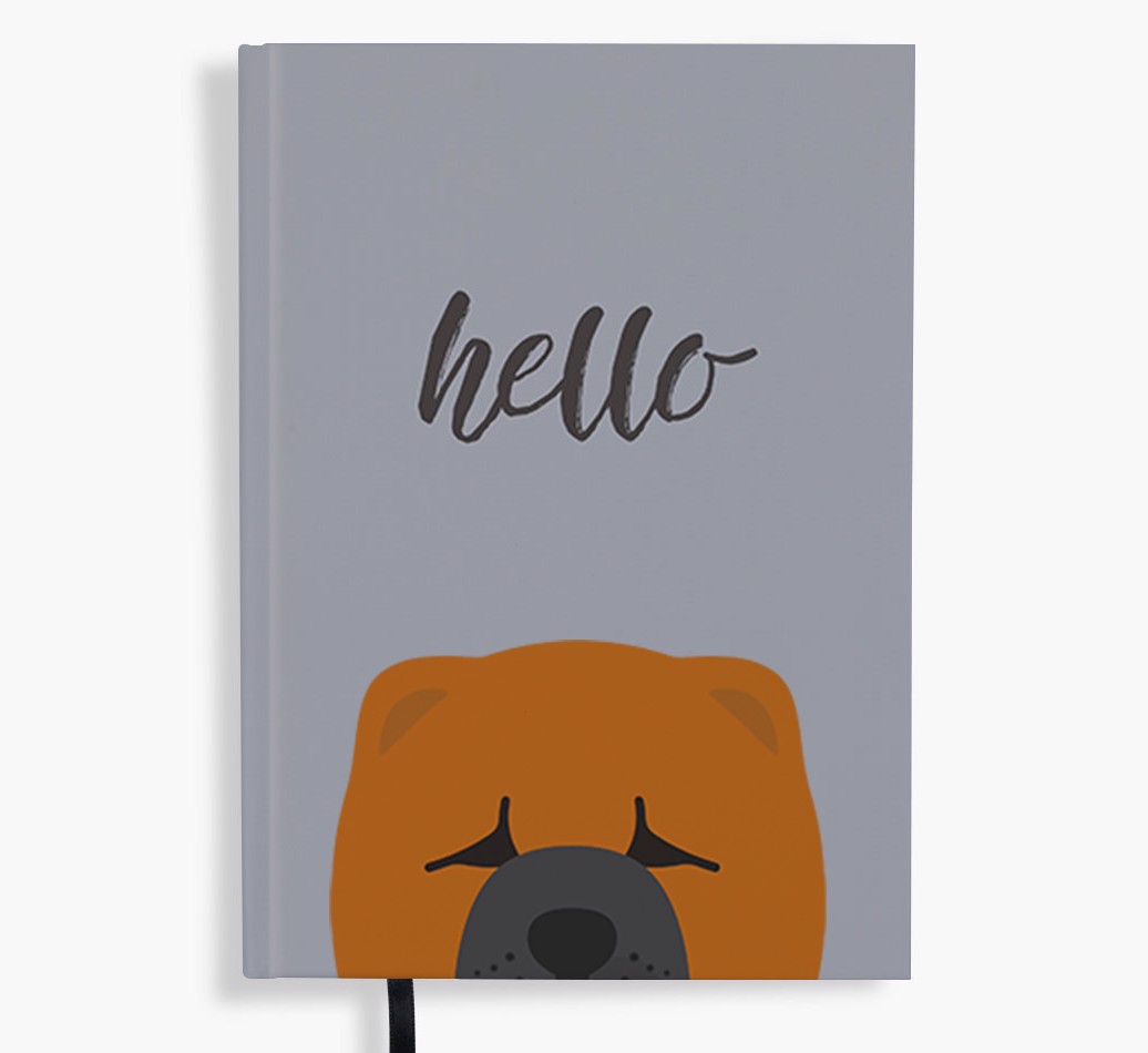 Hello: Personalised {breedFullName} Notebook