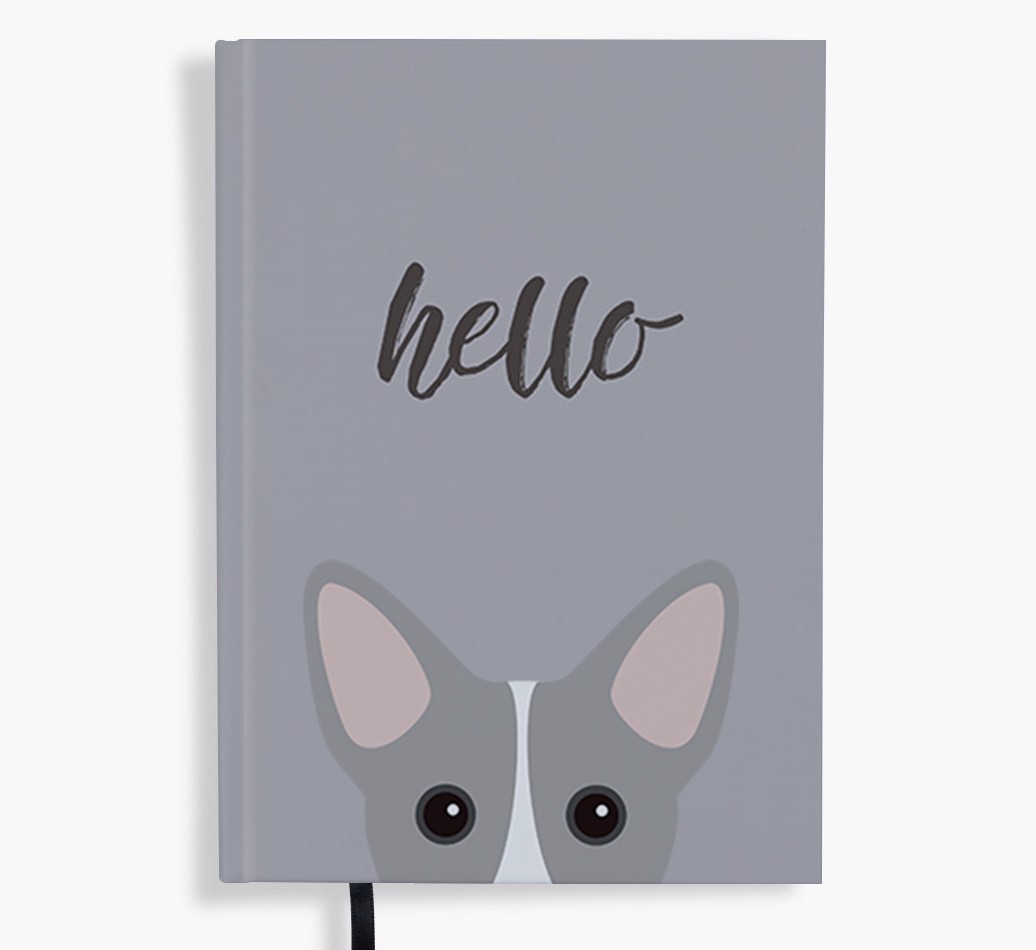 Hello: Personalised {breedFullName} Notebook