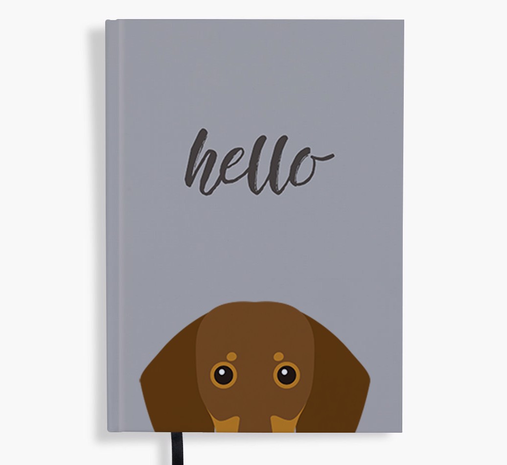 Hello: Personalised {breedFullName} Notebook