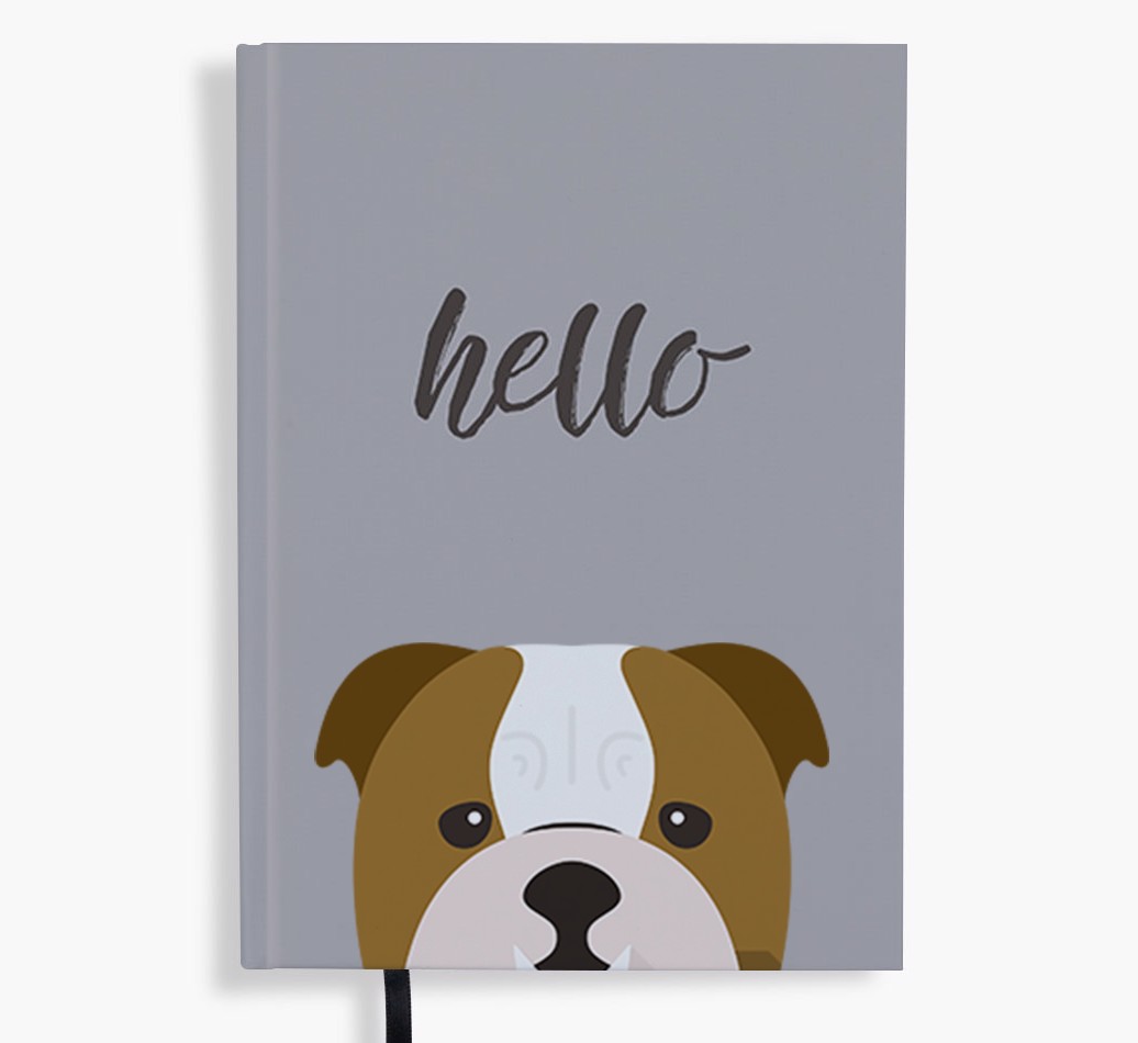Hello: Personalised {breedFullName} Notebook