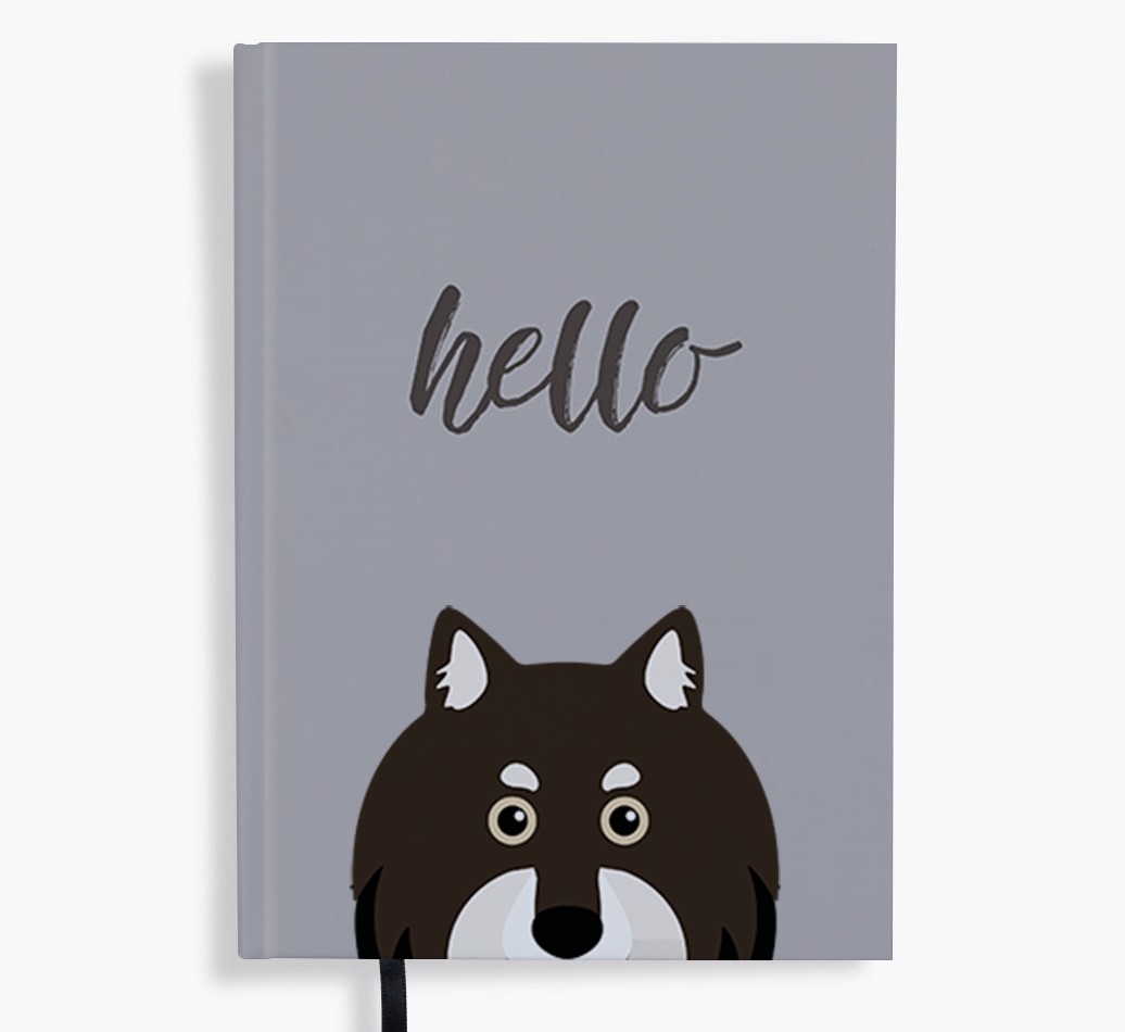 Hello: Personalised {breedFullName} Notebook