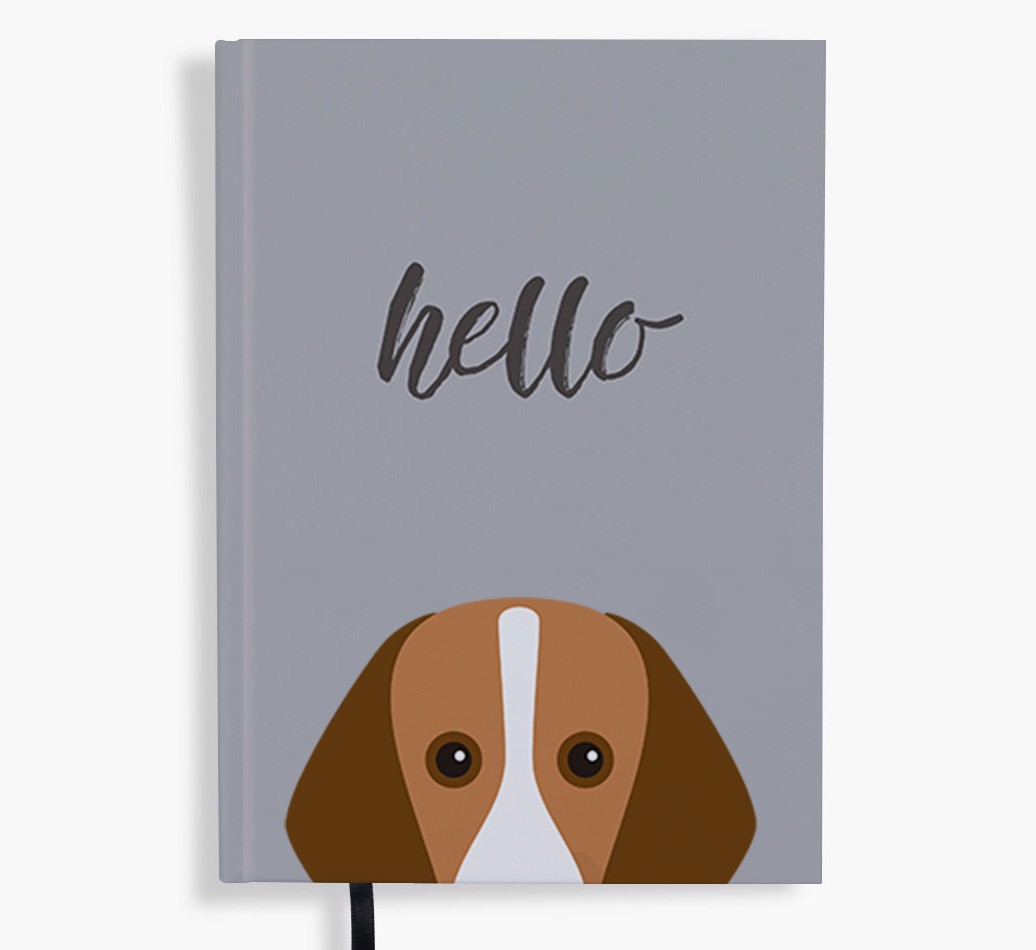 Hello: Personalised {breedFullName} Notebook