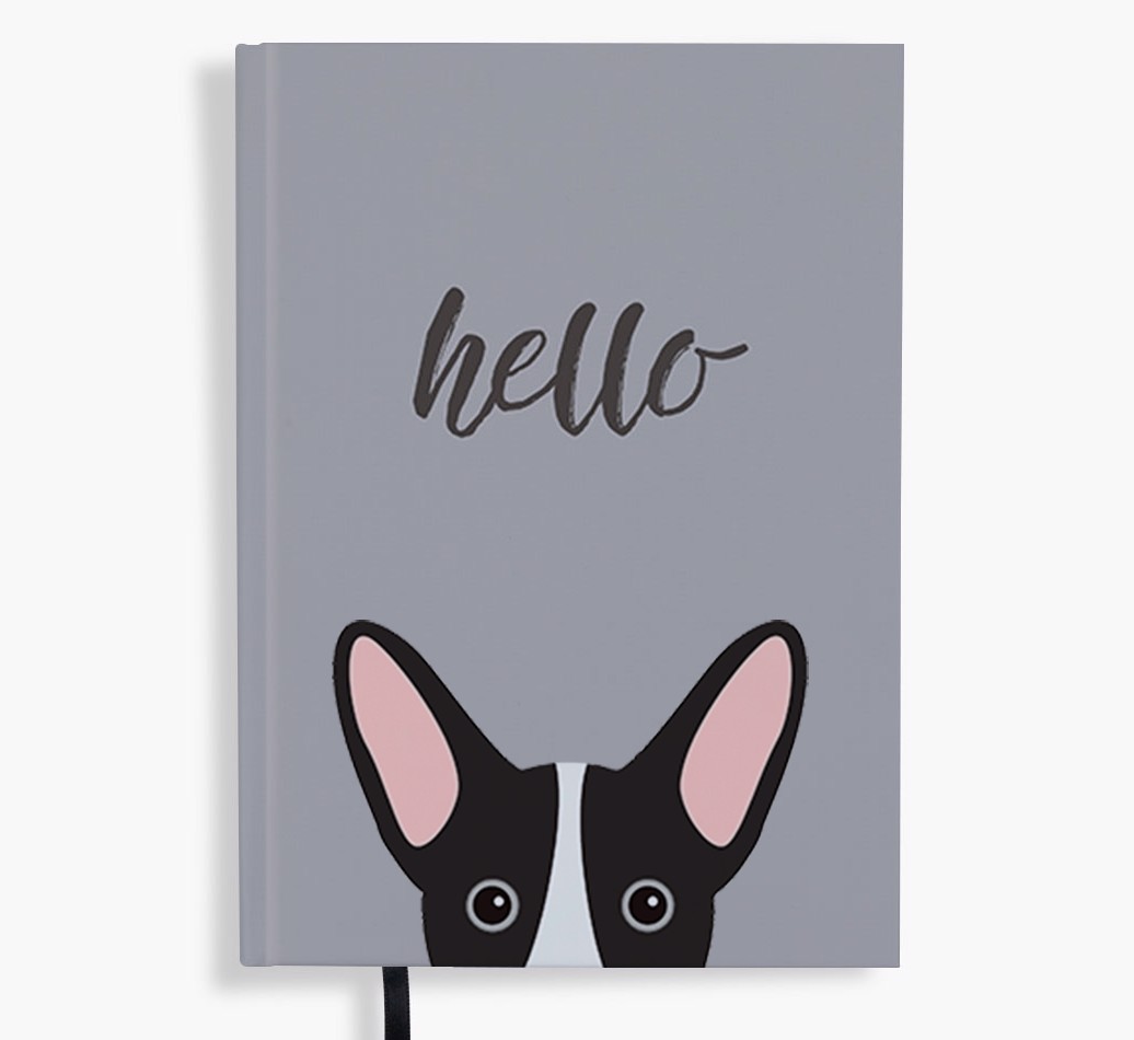 Hello: Personalised {breedFullName} Notebook