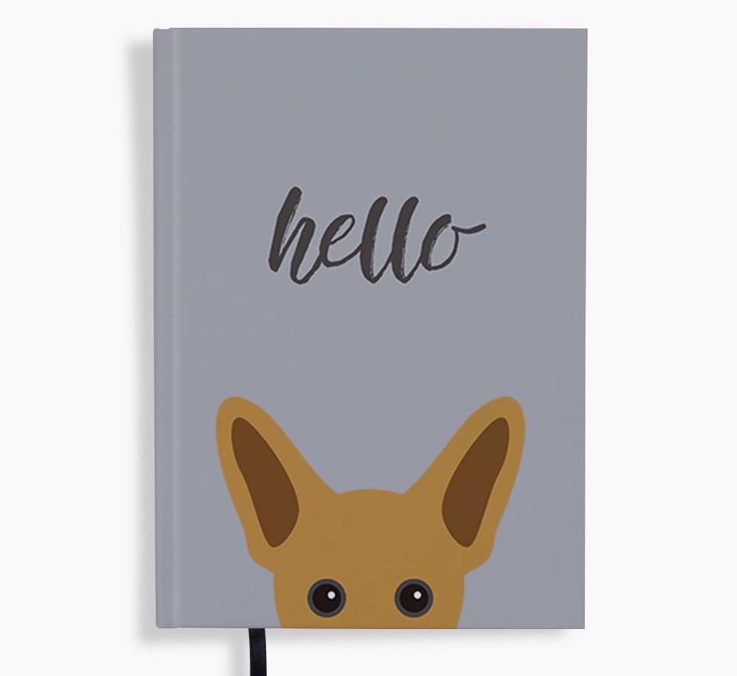 Hello: Personalised {breedFullName} Notebook