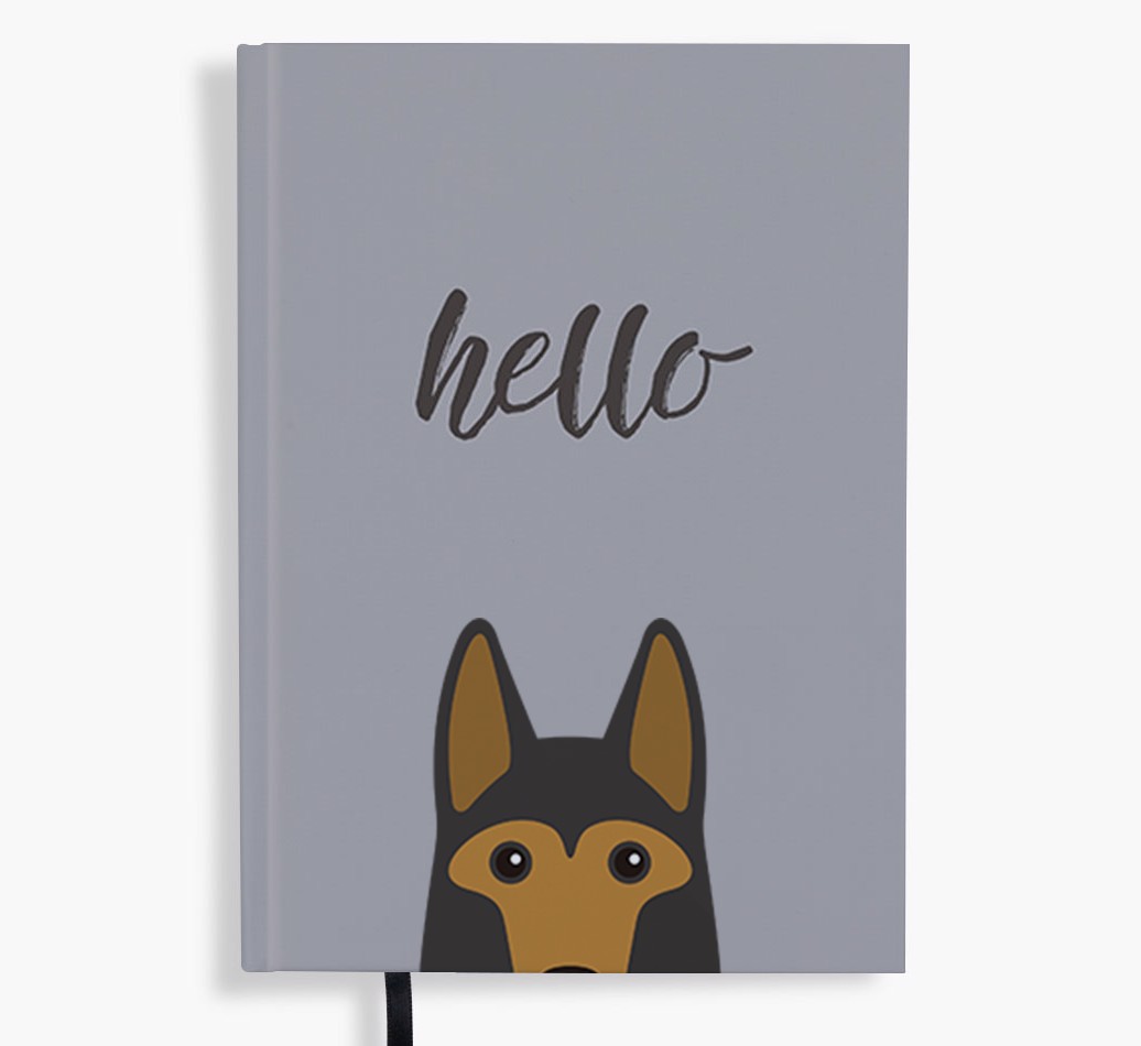 Hello: Personalised {breedFullName} Notebook