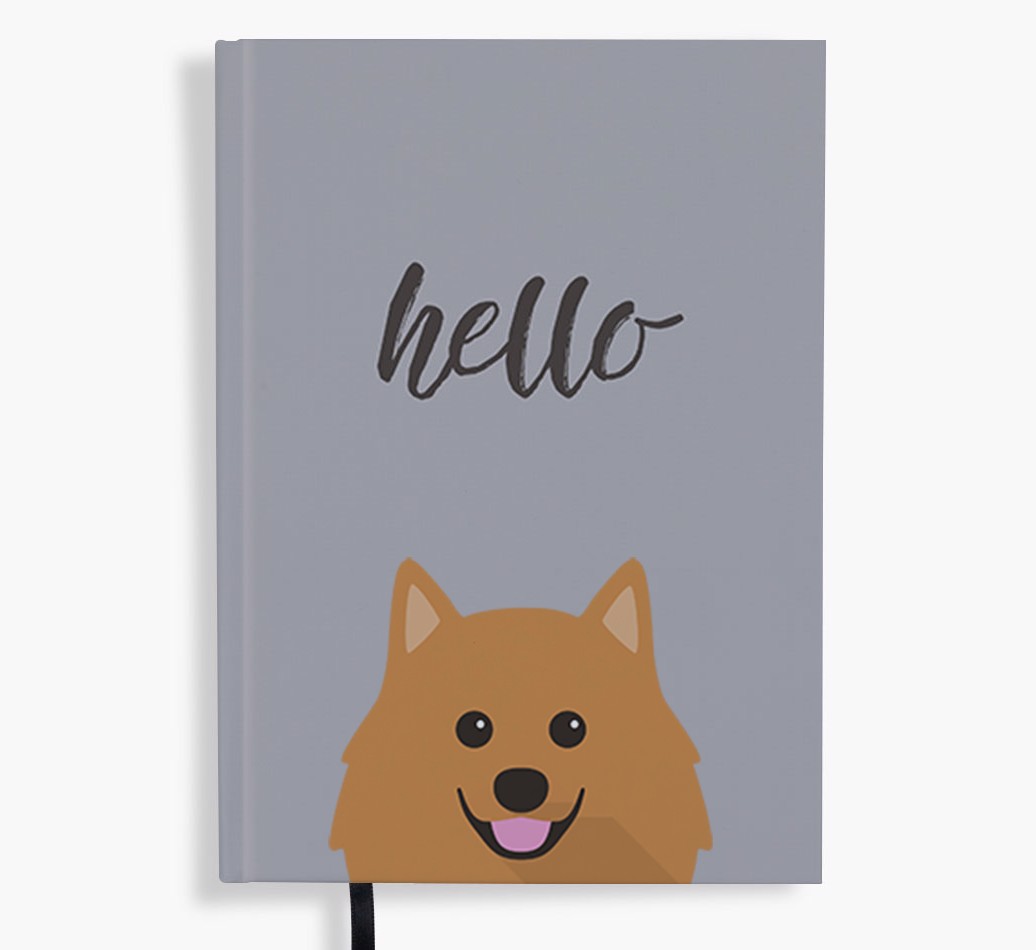 Hello: Personalized {breedFullName} Notebook