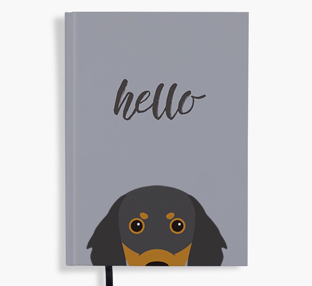 Hello: Personalised {breedFullName} Notebook