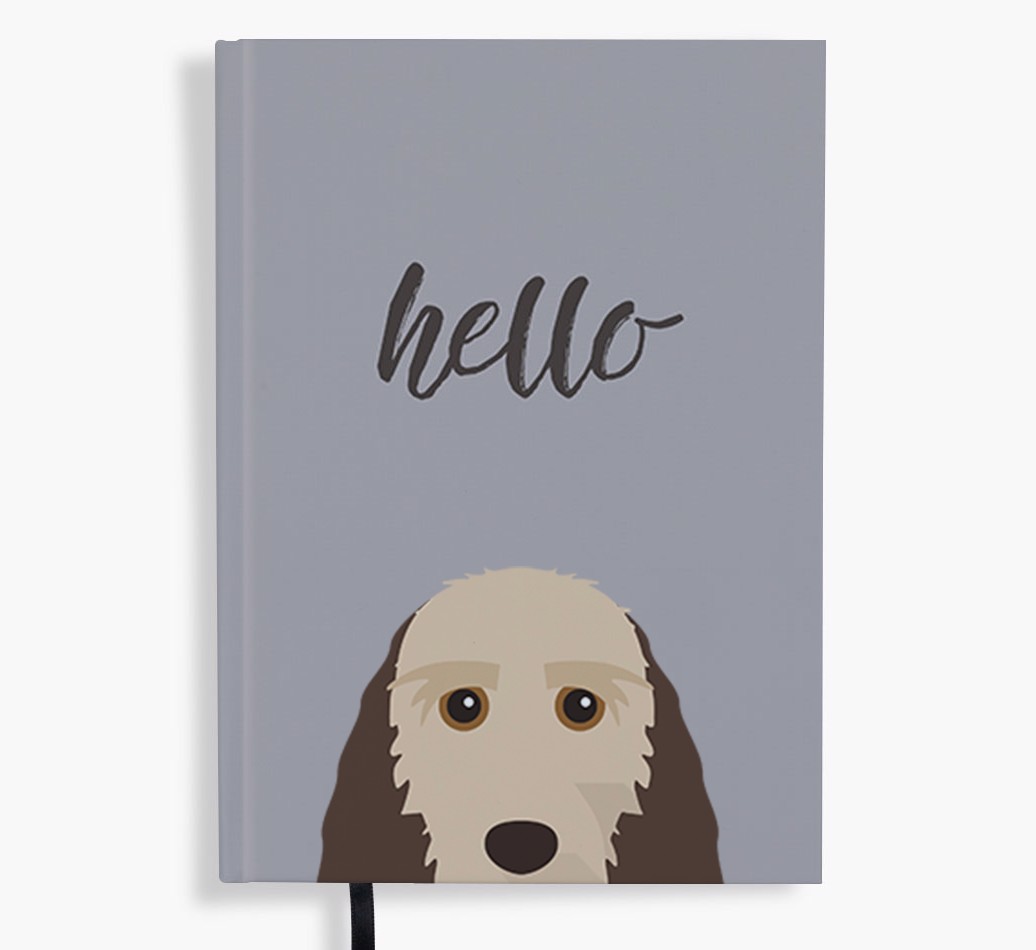 Hello: Personalised {breedFullName} Notebook