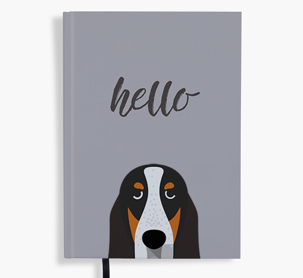 Hello: Personalised {breedFullName} Notebook