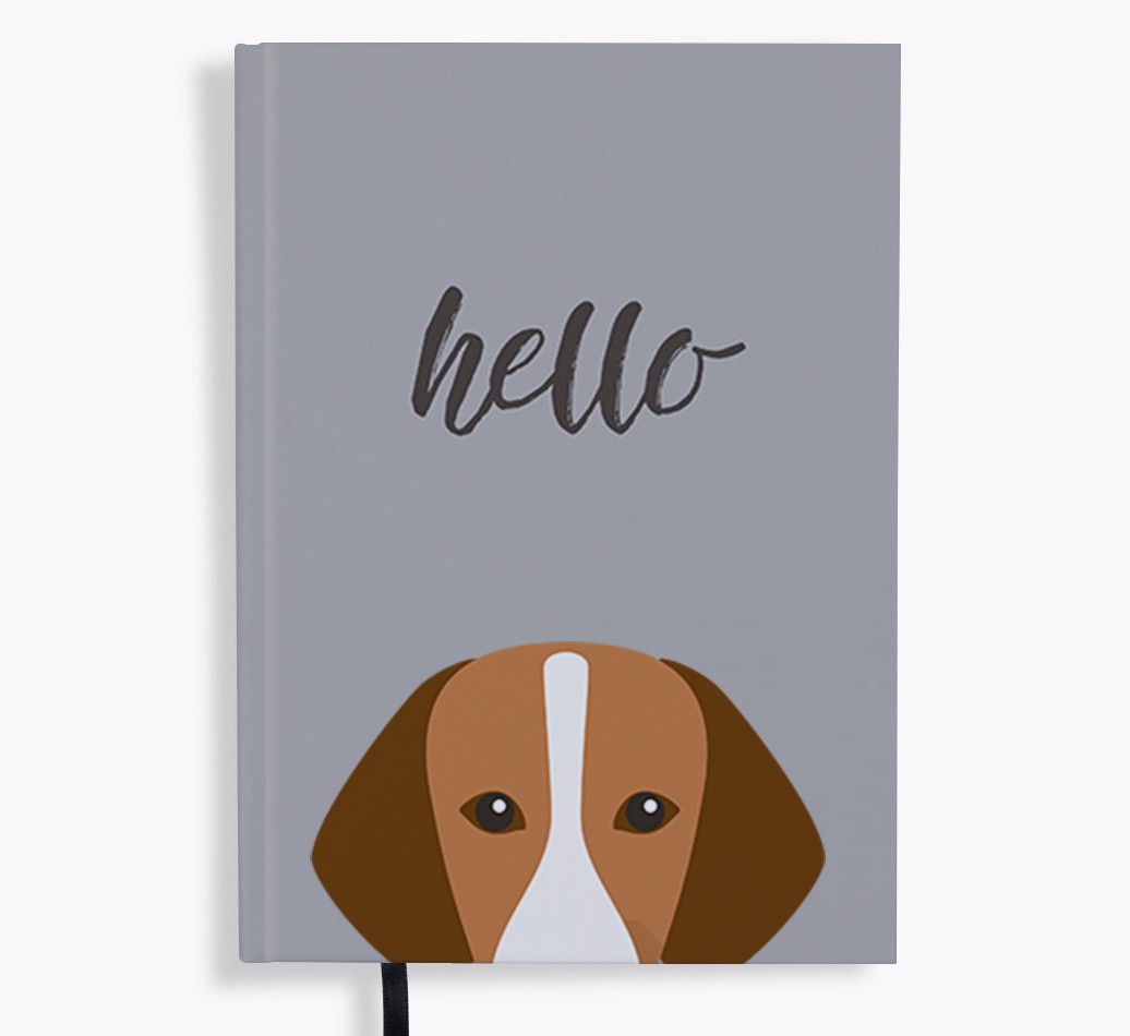 Hello: Personalised {breedFullName} Notebook