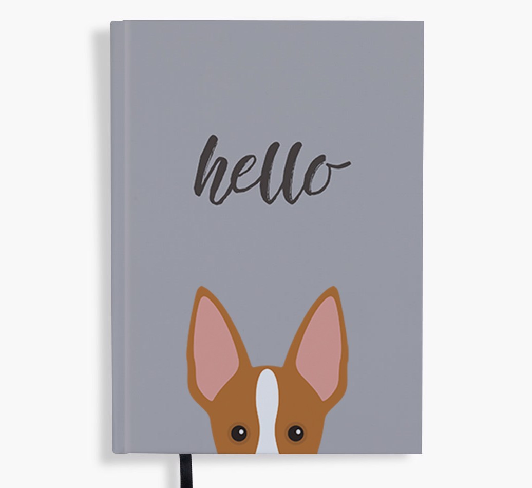 Hello: Personalised {breedFullName} Notebook