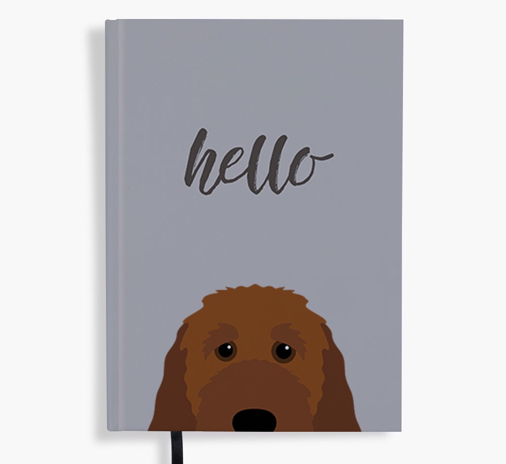 Hello: Personalised {breedFullName} Notebook