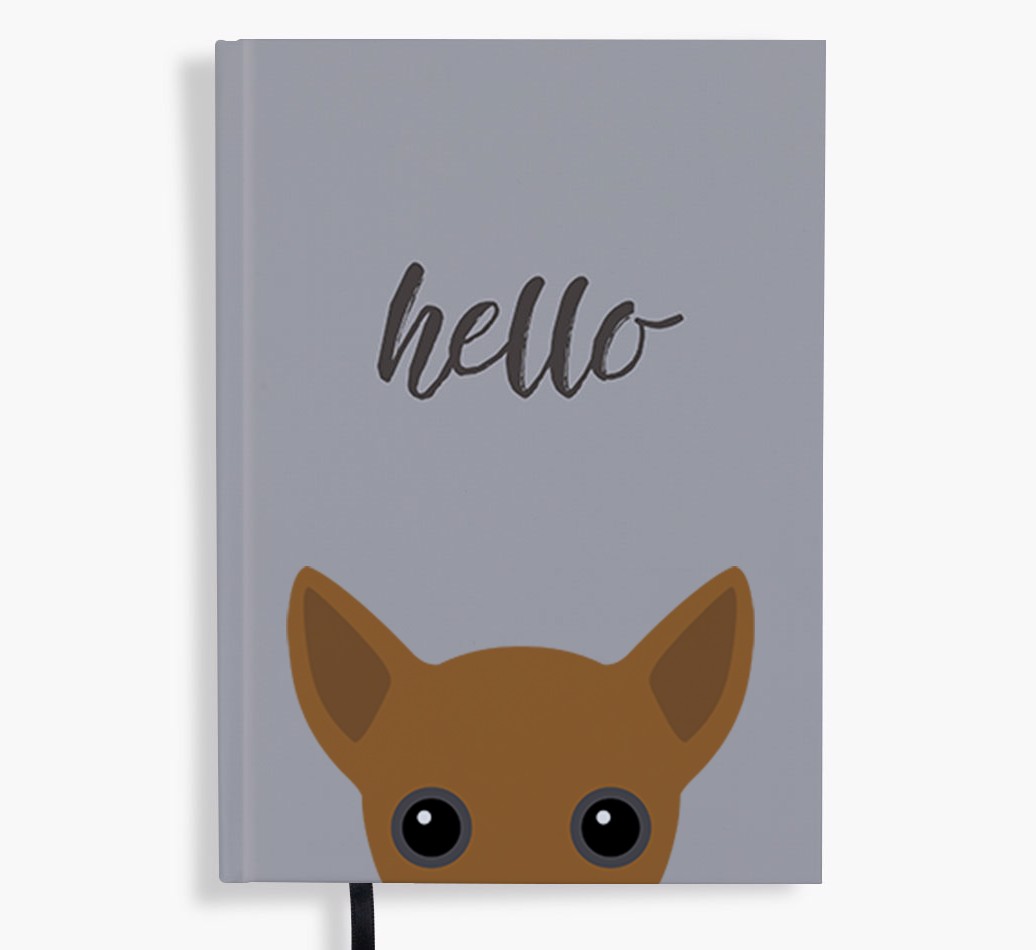 Hello: Personalised {breedFullName} Notebook