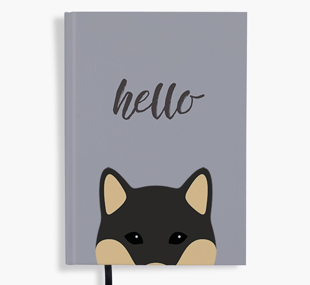 Hello: Personalised {breedFullName} Notebook
