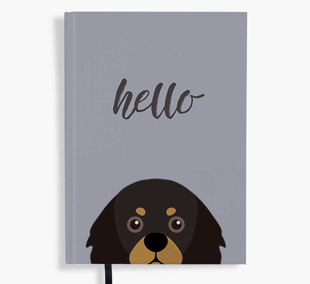 Hello: Personalised {breedFullName} Notebook