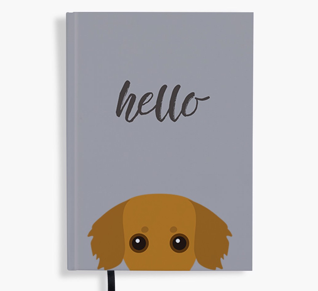 Hello: Personalised {breedFullName} Notebook