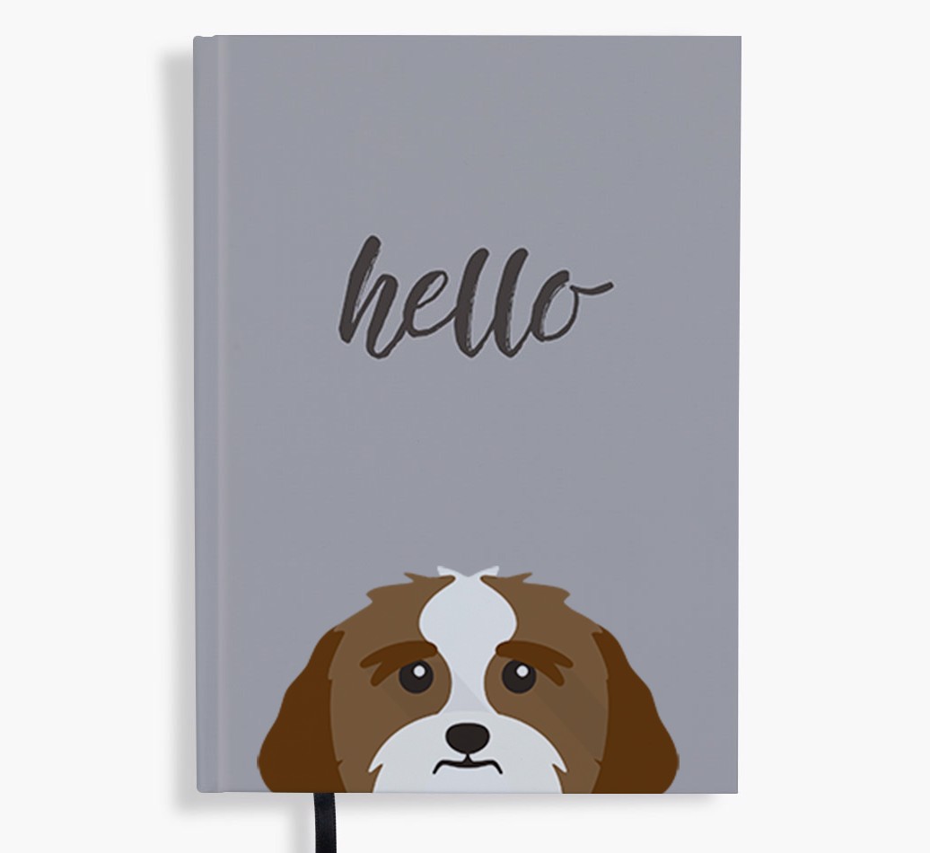 Hello: Personalised {breedFullName} Notebook
