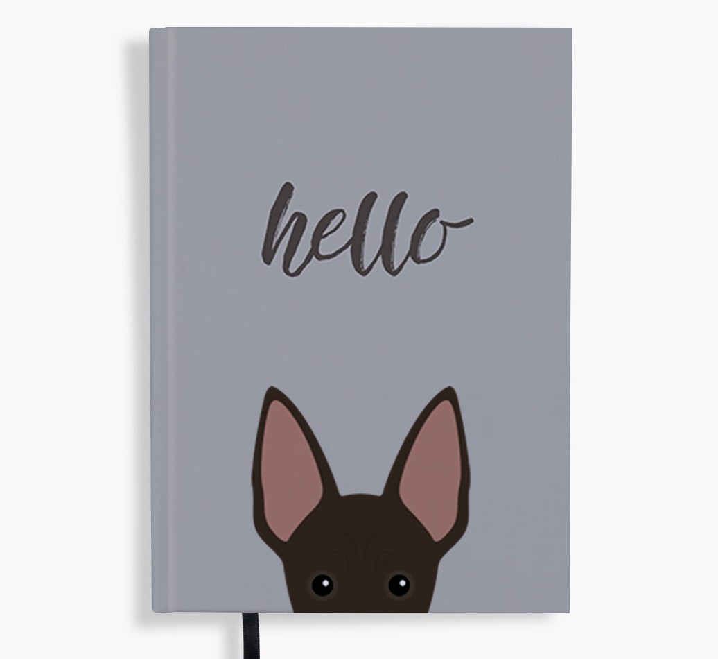 Hello: Personalised {breedFullName} Notebook