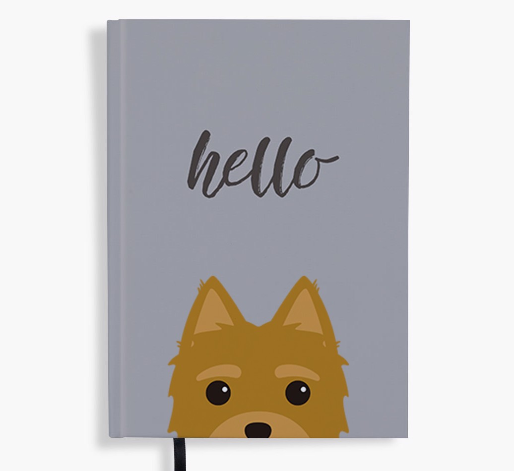 Hello: Personalised {breedFullName} Notebook