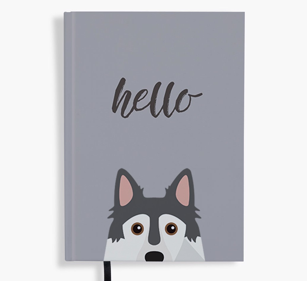 Hello: Personalised {breedFullName} Notebook
