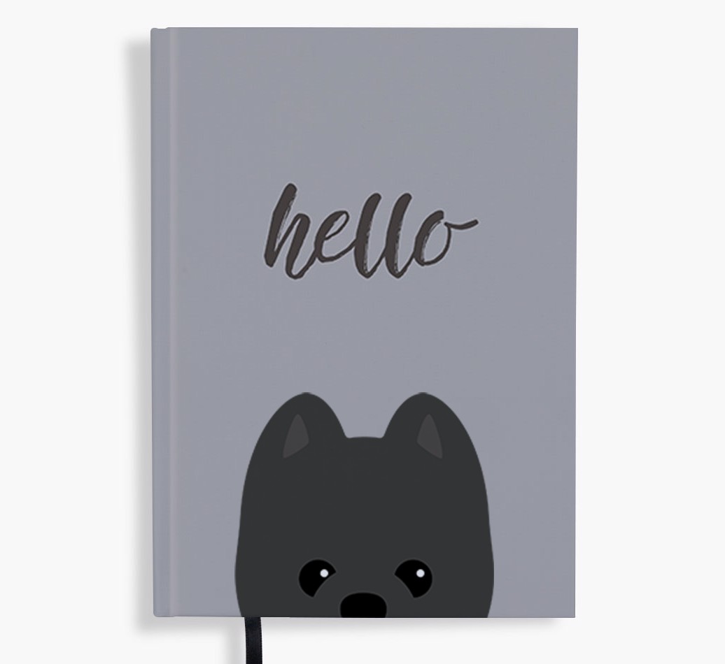 Hello: Personalised {breedFullName} Notebook