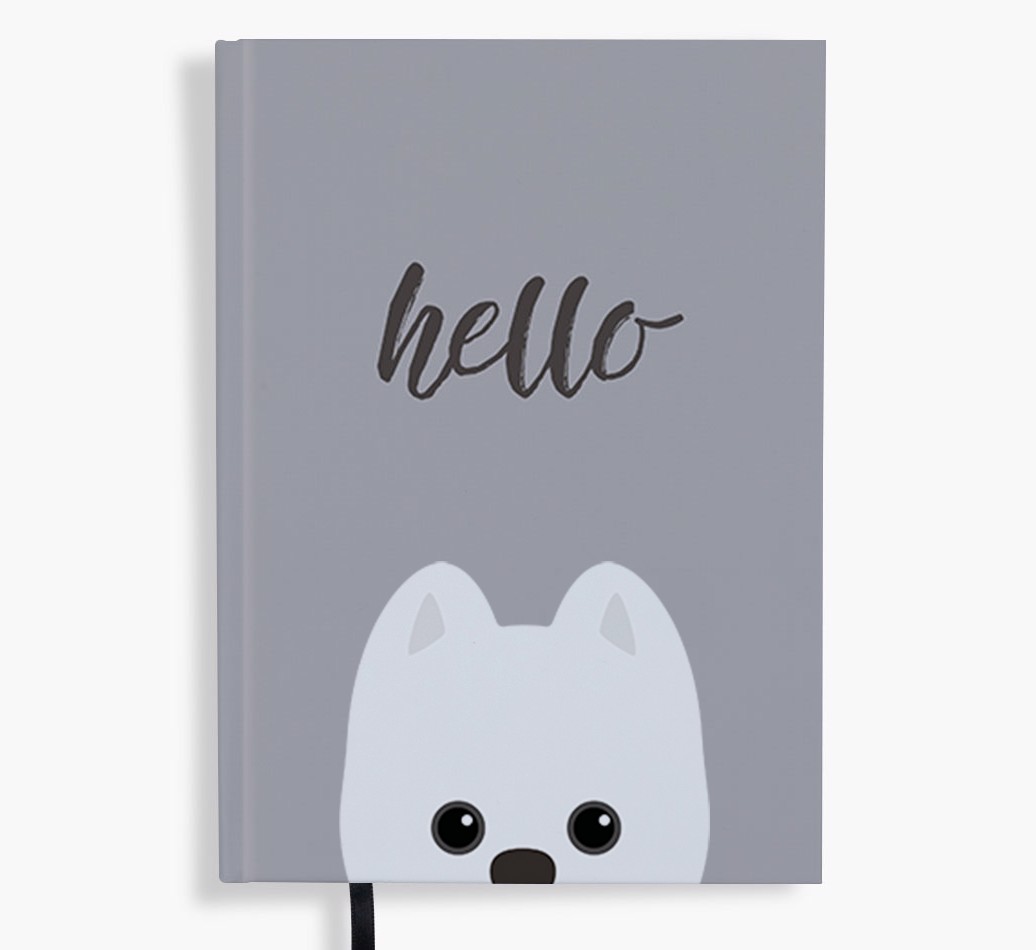 Hello: Personalised {breedFullName} Notebook