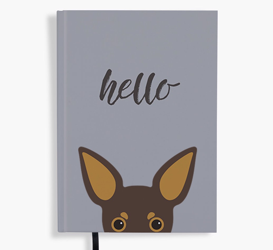 Hello: Personalised {breedFullName} Notebook