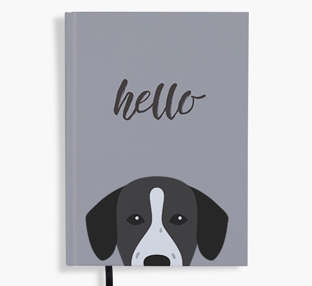 Hello: Personalised {breedFullName} Notebook