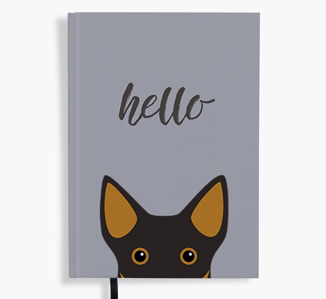Hello: Personalised {breedFullName} Notebook
