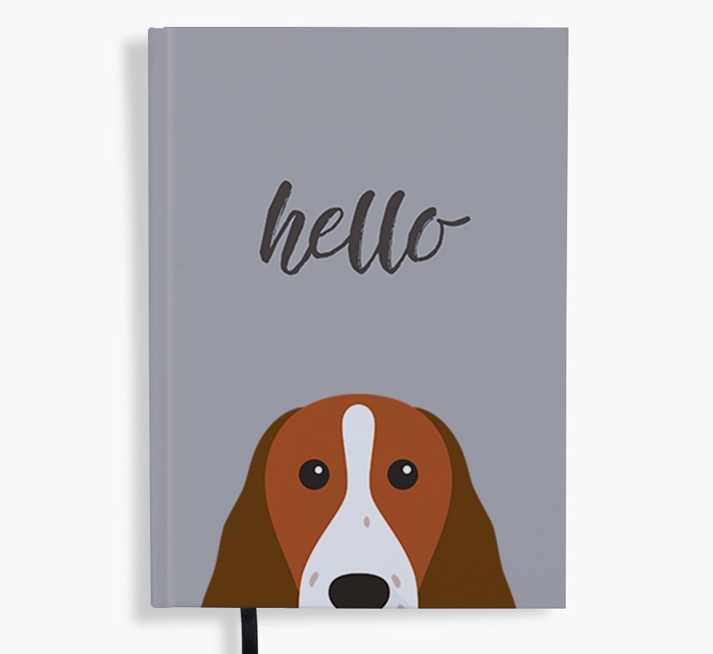 Hello: Personalised {breedFullName} Notebook