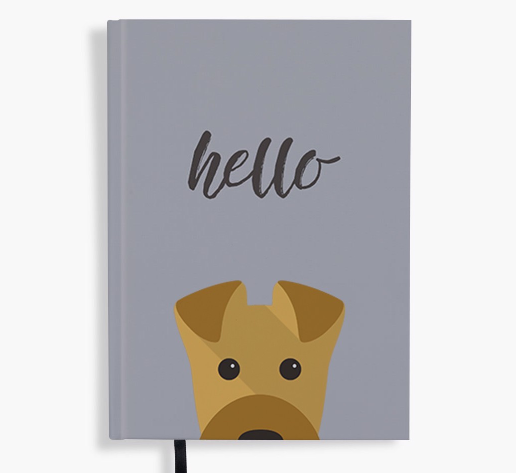 Hello: Personalised {breedFullName} Notebook