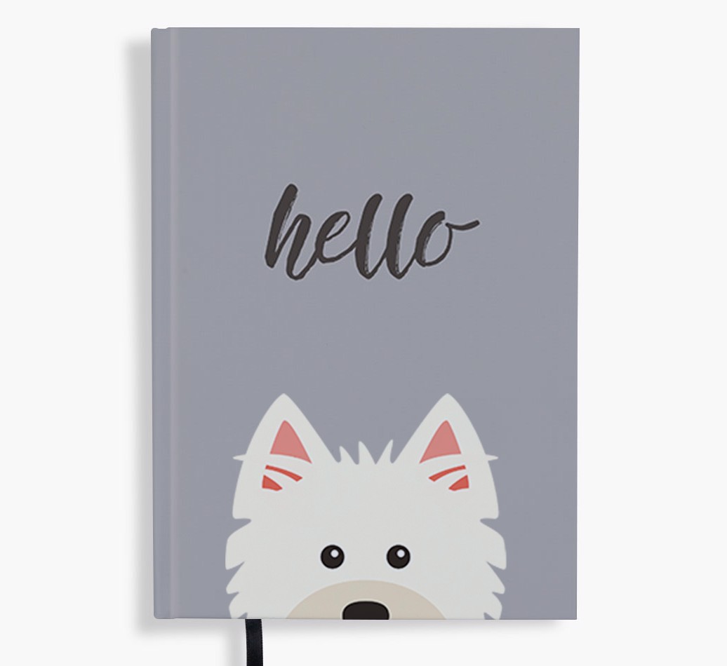 Hello: Personalised {breedFullName} Notebook