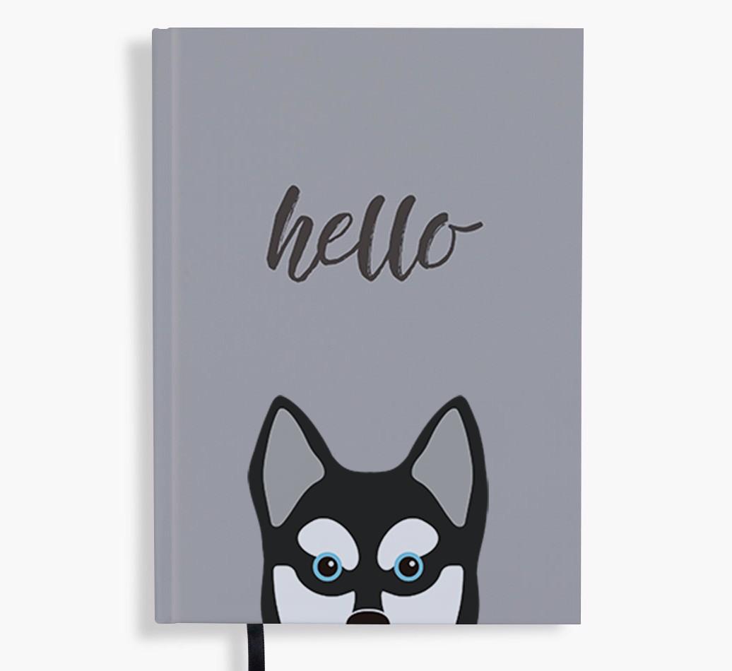 Hello: Personalized {breedFullName} Notebook
