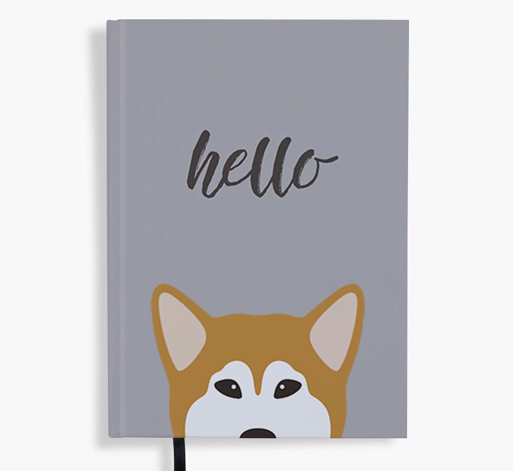 Hello: Personalized {breedFullName} Notebook