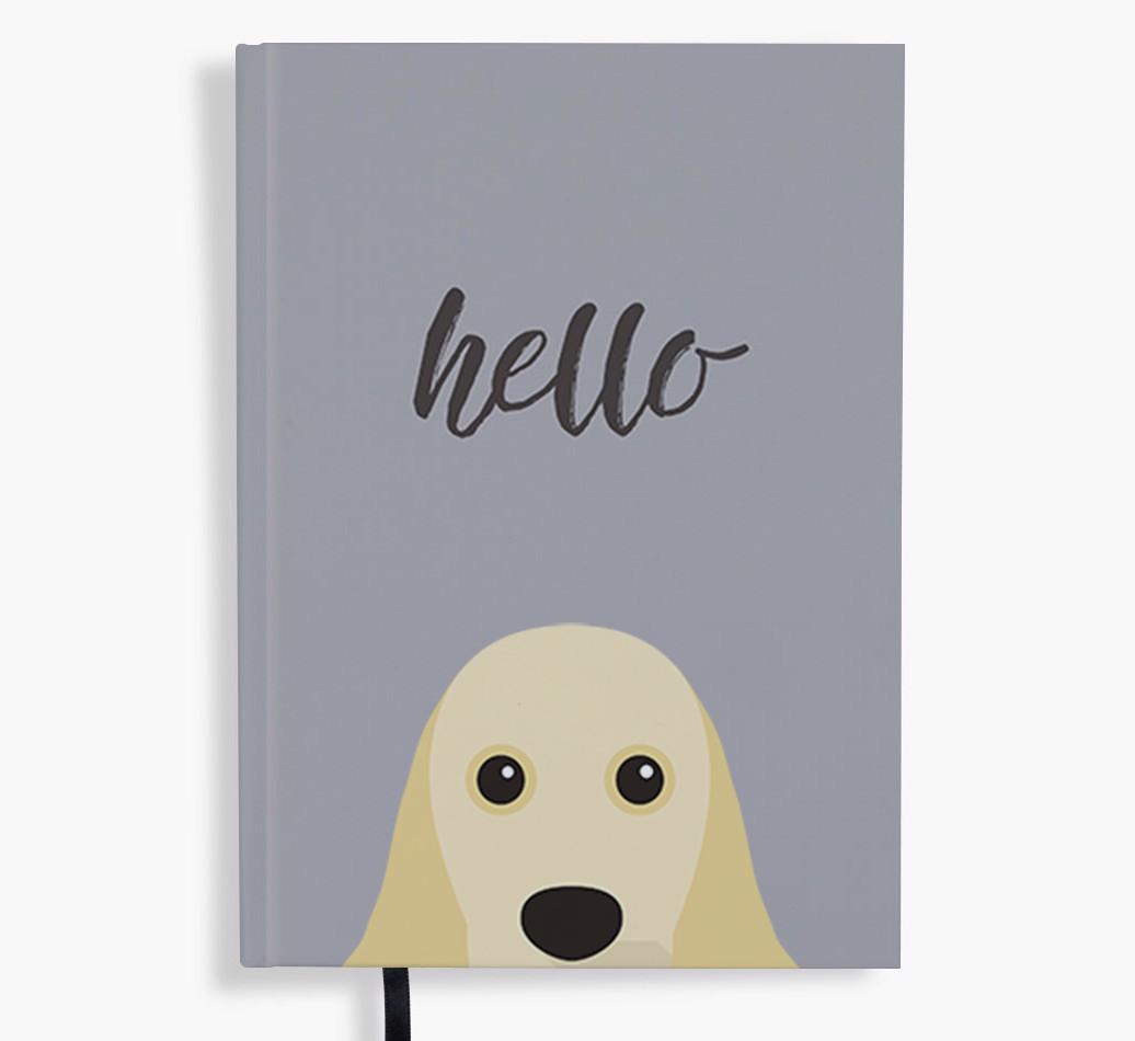 Hello: Personalized {breedFullName} Notebook
