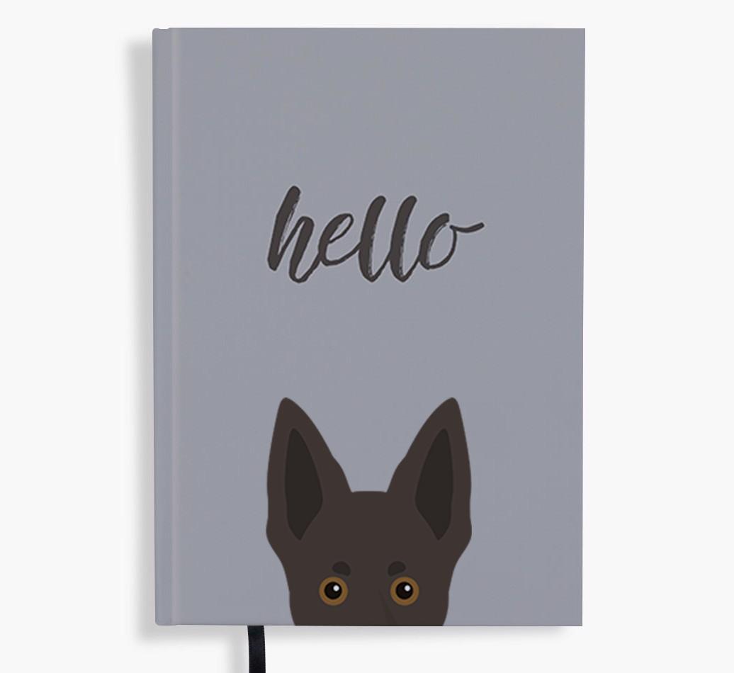 Hello: Personalized {breedFullName} Notebook