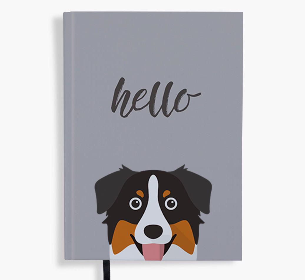 Hello: Personalized {breedFullName} Notebook