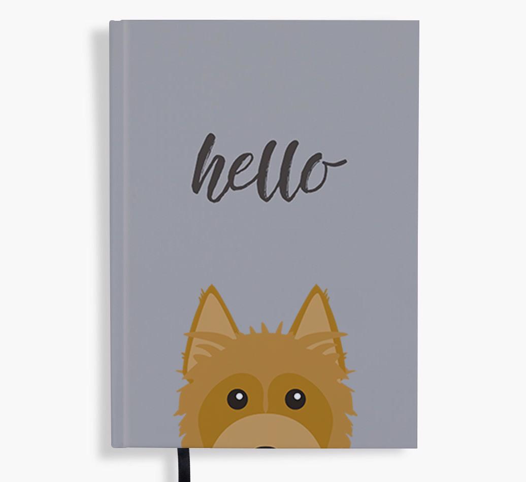 Hello: Personalized {breedFullName} Notebook