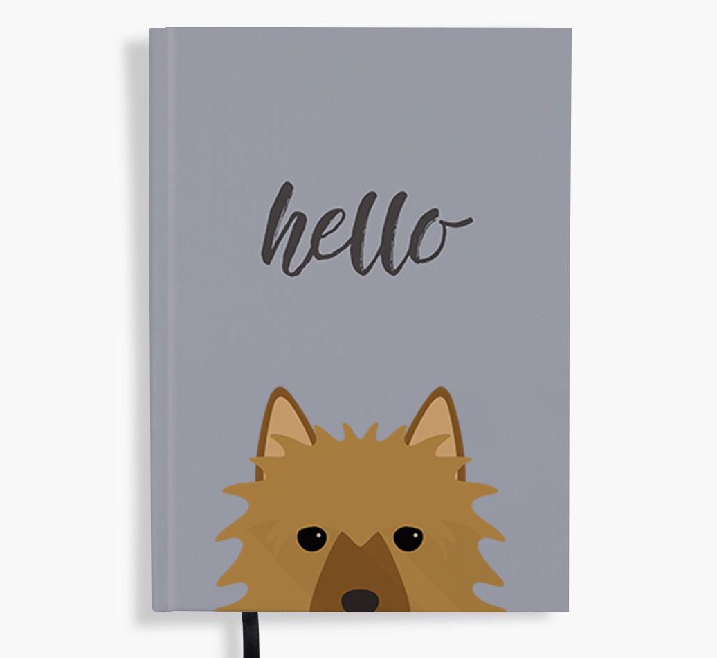 Hello: Personalized {breedFullName} Notebook