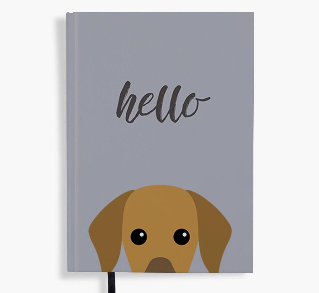 Hello: Personalized {breedFullName} Notebook