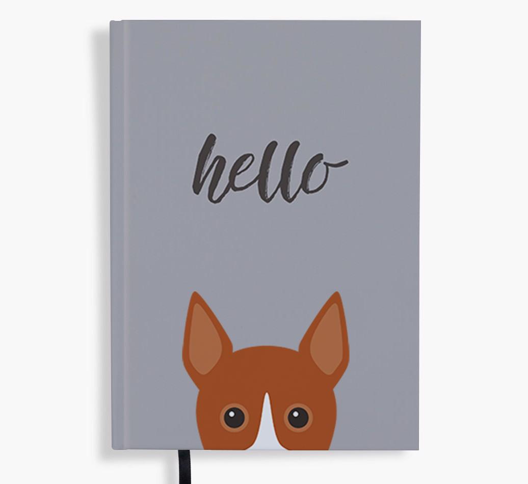 Hello: Personalized {breedFullName} Notebook