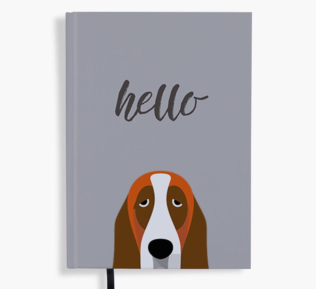 Hello: Personalized {breedFullName} Notebook