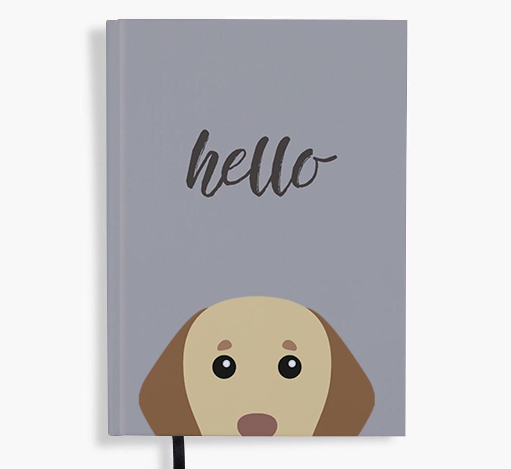 Hello: Personalized {breedFullName} Notebook