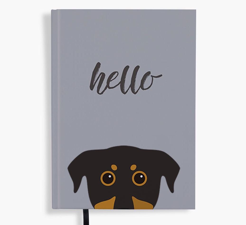 Hello: Personalized {breedFullName} Notebook