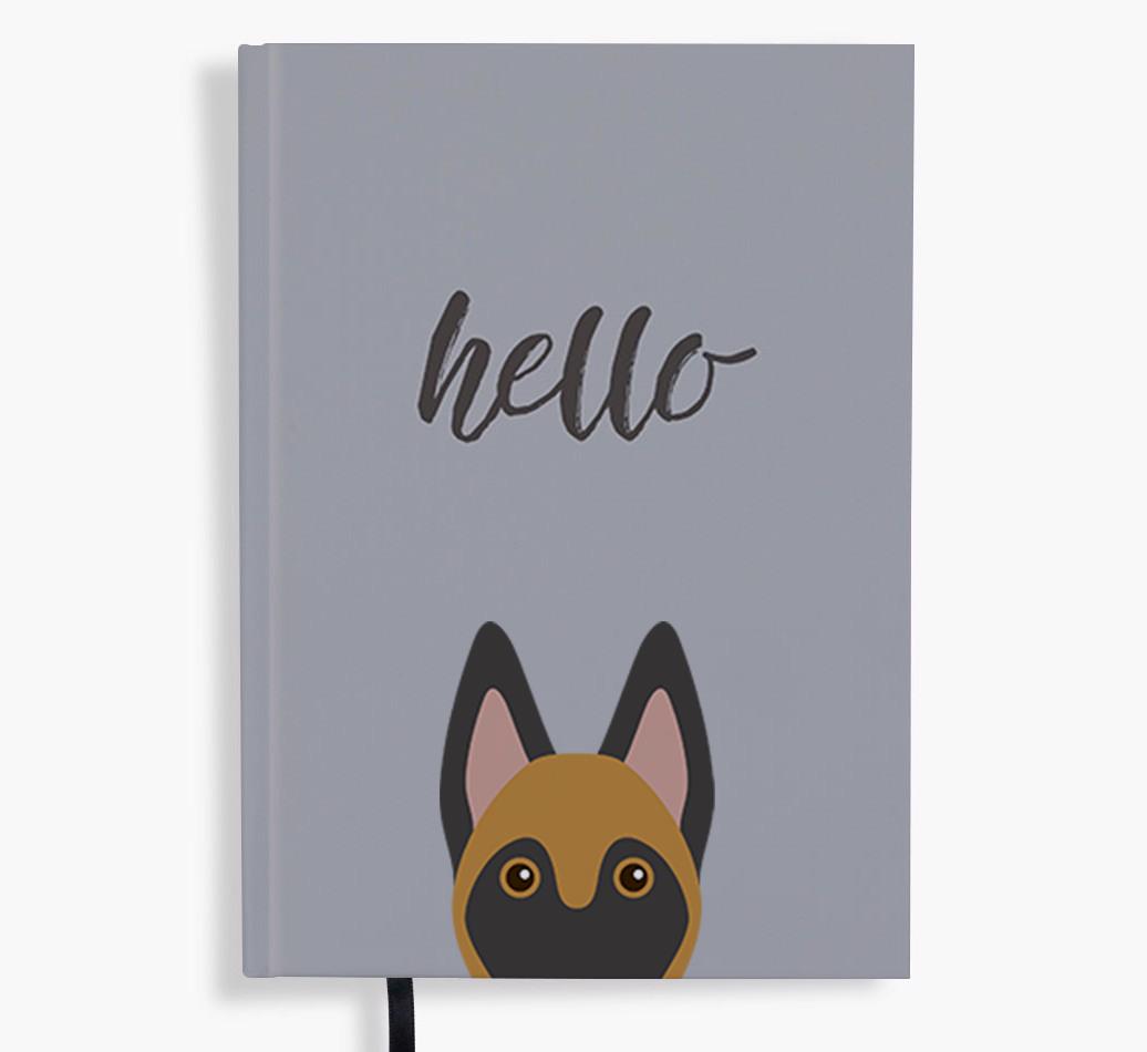 Hello: Personalized {breedFullName} Notebook