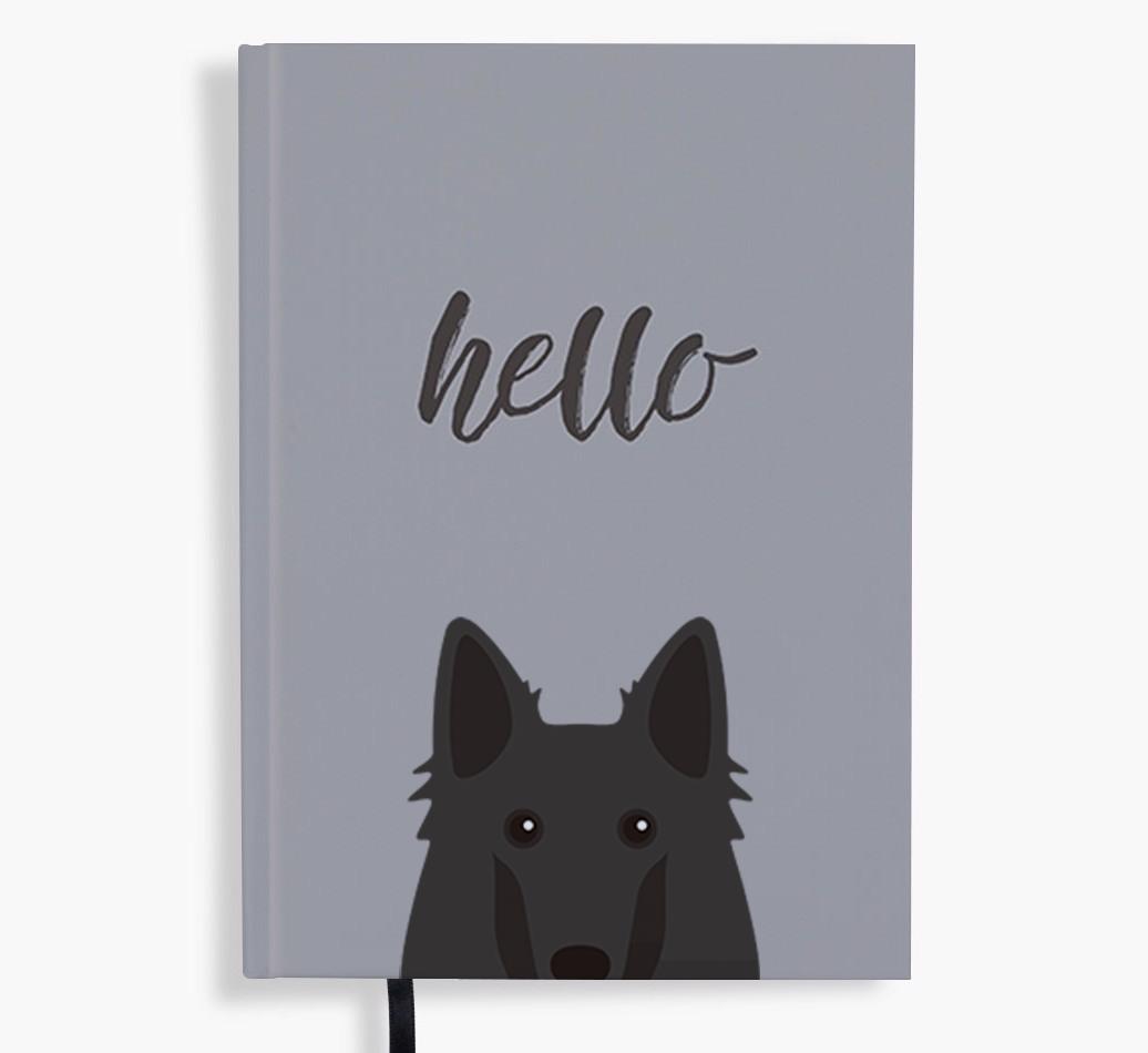 Hello: Personalized {breedFullName} Notebook