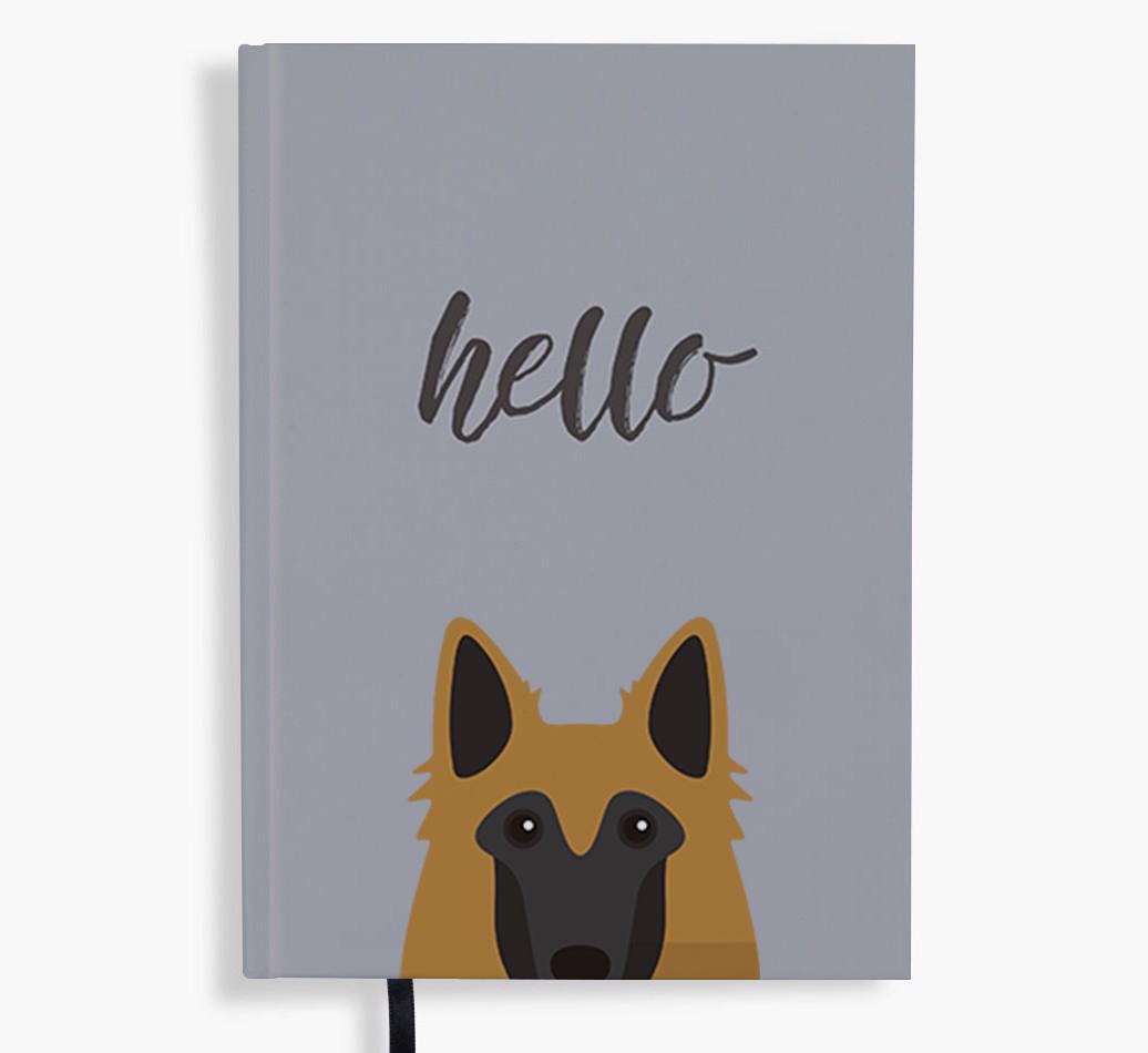 Hello: Personalized {breedFullName} Notebook
