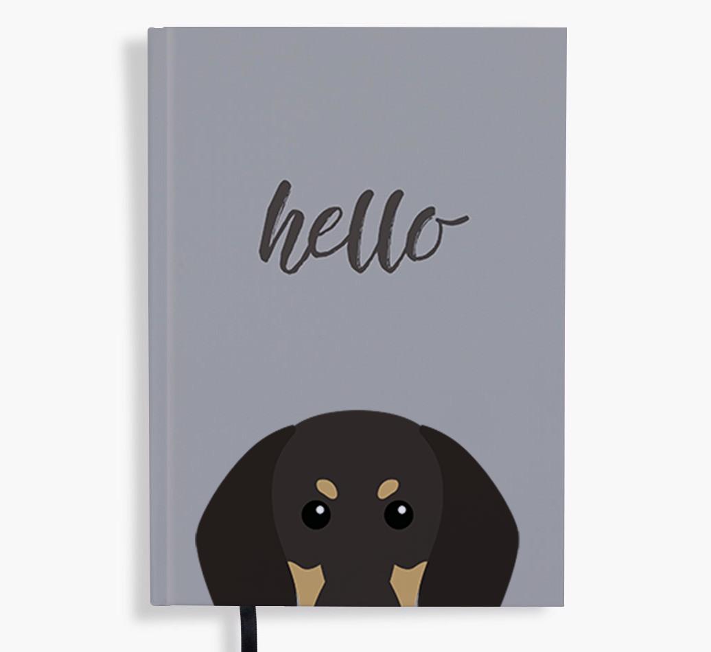 Hello: Personalized {breedFullName} Notebook