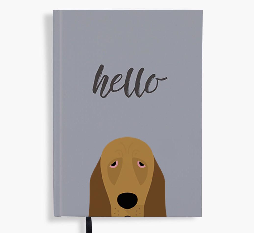 Hello: Personalized {breedFullName} Notebook